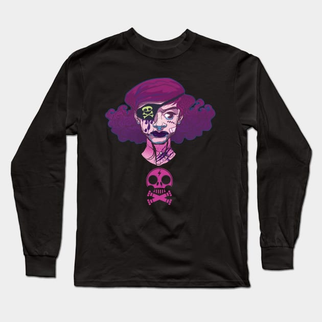 SPACE PIRATE WENDY - 2017 Long Sleeve T-Shirt by SIRDYNAMO